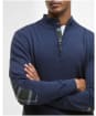 Men’s Barbour Avoch Half Zip Sweater - Navy Marl 2