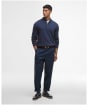Men’s Barbour Avoch Half Zip Sweater - Navy Marl 2