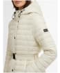 Women's Barbour International Jada Puffer Jacket - Bone White