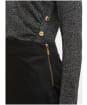 Women's Barbour International Katya Mini Skirt - Black