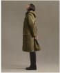 Women's Barbour Bilsdale Showerproof Jacket - Golden Olive / Ancient Tartan