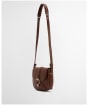 Women's Barbour Elm Leather Crossbody Bag - Brown