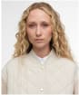 Women's Barbour Wetherby Fleece - Oatmeal / Silver Cloud