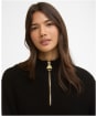 Women's Barbour International Kennedy Knitted Jumper - Black