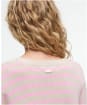 Women's Barbour Rosie Knitted Jumper - Oat / Cherry Blossom