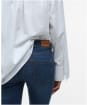 Women's Barbour Essential Slim Jeans - Worn Blue Wash