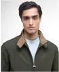 Men's Barbour International Steve McQueen Rectifier Harrington Casual Jacket - Sage