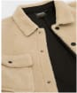 Men's Barbour International Trident Borg Fleece Overshirt - Mist