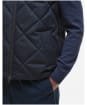 Men's Barbour City Harrington Quilted Gilet - Navy