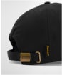 Men's Barbour Waxed Sports Cap - Black