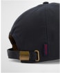 Men's Barbour Waxed Sports Cap - Navy