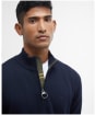 Men’s Barbour Cotton Half Zip Sweater - Navy