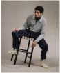 Men's Barbour Falton Knitted Cardigan - Grey Marl