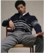 Men's Barbour Kepwick Half Zip Jumper - Navy