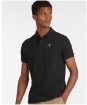 Men's Barbour Sports Polo 215G - Black