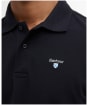 Men's Barbour Sports Polo 215G - Black