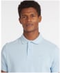 Men's Barbour Sports Polo 215G - Sky