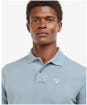 Men's Barbour Sports Polo 215G - Washed Blue