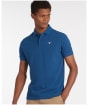 Men's Barbour Sports Polo 215G - Deep Blue