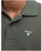 Men's Barbour Sports Polo 215G - Uniform Green