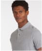 Men's Barbour Sports Polo 215G - Grey Marl
