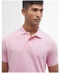 Men's Barbour Sports Polo 215G - Pink
