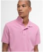 Men's Barbour Sports Polo 215G - True Pink