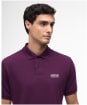 Men's Barbour International Essential Polo - Potent Merlot