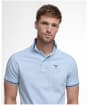 Men's Barbour Ferrybridge Lightweight Tailored Fit Polo Shirt - Ocean Sky