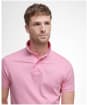 Men's Barbour Active Tailored Fit Polo Shirt - Candy Pink