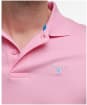 Men's Barbour Active Tailored Fit Polo Shirt - Candy Pink
