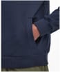 Men's Barbour Beckhill Half Zip Sweatshirt - Navy