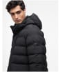 Men's Barbour International Dalesmith Puffer Jacket - Black