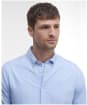 Men's Barbour Oxtown Tailored Shirt - Sky