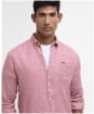 Men's Barbour Linton Tailored Shirt - Red Spice