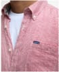 Men's Barbour Linton Tailored Shirt - Red Spice