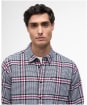 Men's Barbour International Owain Long Sleeved Shirt - Black