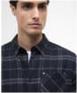 Men's Barbour International Haynes Long Sleeved Shirt - Black