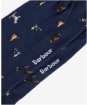 Men's Barbour Mavin Socks - Mid Blue / Dog