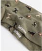 Men's Barbour Mavin Socks - Mid Olive / Dog