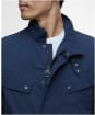 Men's Barbour International Modern Showerproof Duke Jacket - Navy