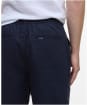 Men's Barbour Cotton Linen Relaxed Shorts - Navy