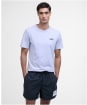Men's Barbour International Block Print Swim Short - Black