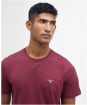 Men's Barbour Essential Sports T-Shirt - Ruby