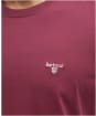 Men's Barbour Essential Sports T-Shirt - Ruby