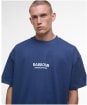 Men's Barbour International Os Formula T-Shirt - Insignia Blue