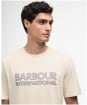 Men's Barbour International Essential Graphic T-Shirt - Calico White