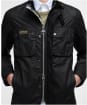 Men's Barbour International Merton Waxed Jacket - Black