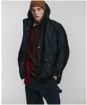 Men's Barbour Tide Waxed Jacket - Black