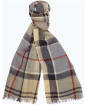 Barbour Welton Tartan Scarf - Stone / Dress Tartan